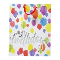 large 'happy birthday' gift bag 12.75in x 10.37in