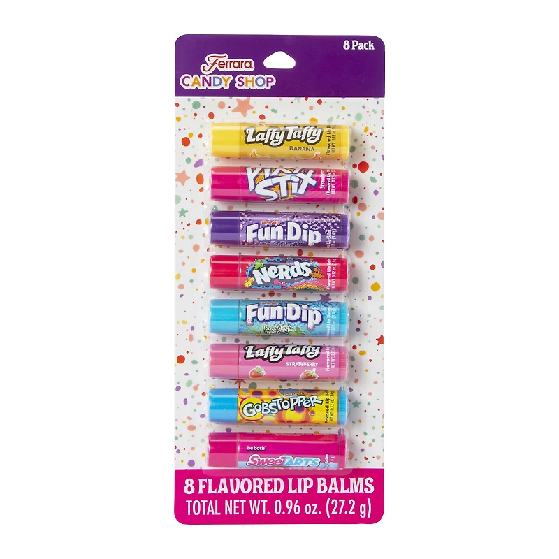 ferrara® candy shop flavored lip balm 8-pack