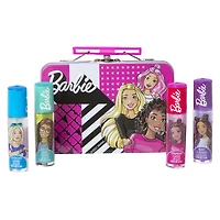 barbie™ roll-on flavored lip gloss 4-pack w/ tin