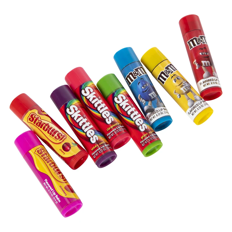 mars® candy flavored lip balm 8-pack