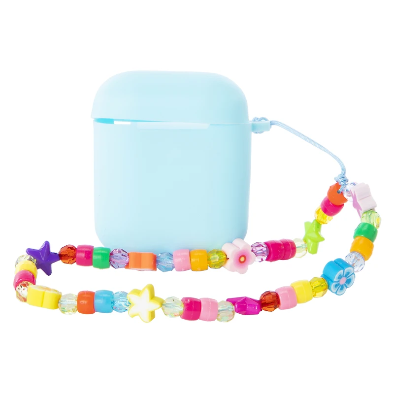 silicone AirPods® case with charm