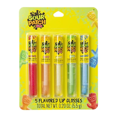 sour patch kids® flavored lip gloss 5-pack