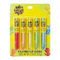 sour patch kids® flavored lip gloss 5-pack