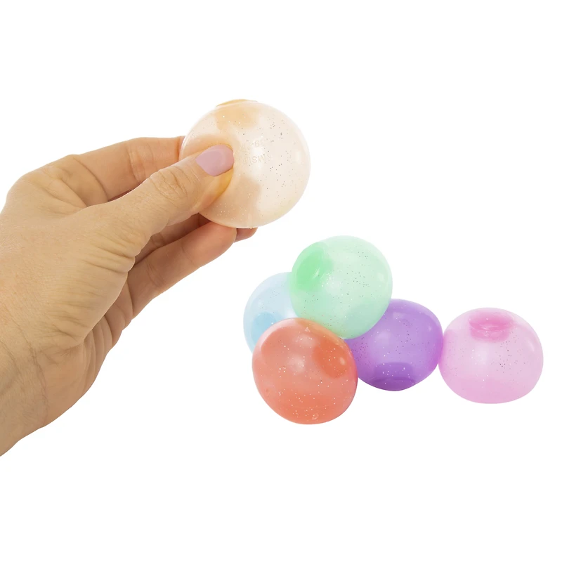 glow gumeez squishy fidget toys 6-pack