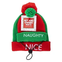 matching pet & owner fall beanie hats set - pumpkin spice