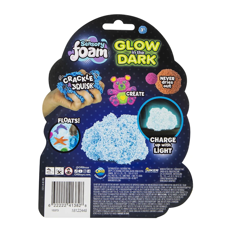 orb® sensory foam® glow the dark