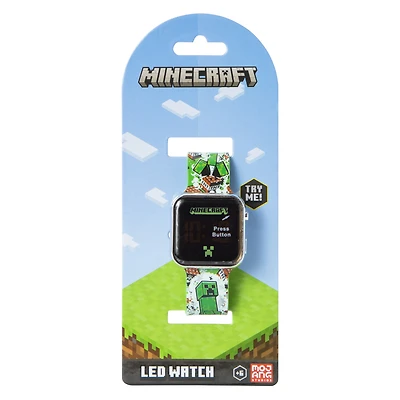 minecraft™ LED watch