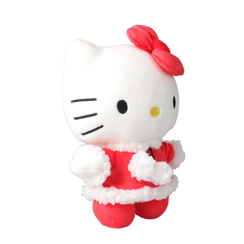 hello kitty® christmas plush 8in