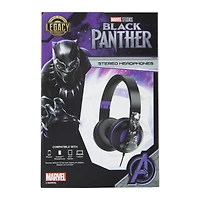Marvel Black Panther wired stereo headphones