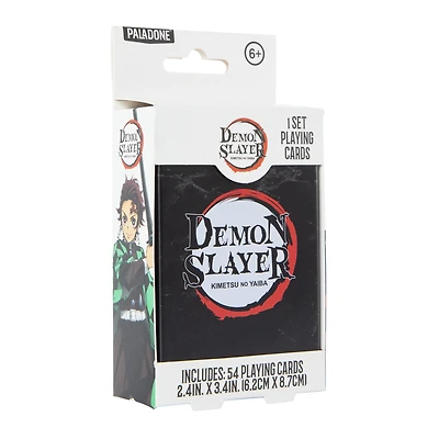 demon slayer: kimetsu no yaiba playing cards 54-count