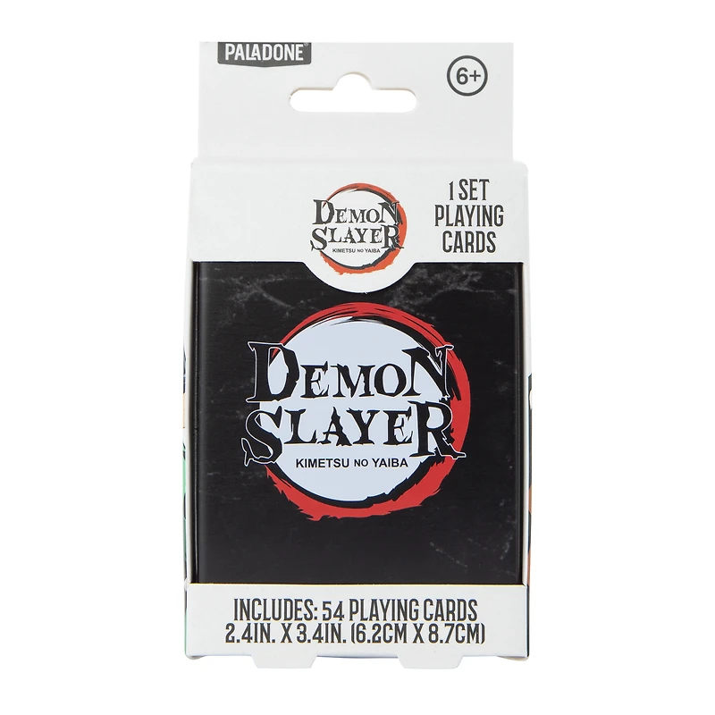demon slayer: kimetsu no yaiba playing cards 54-count