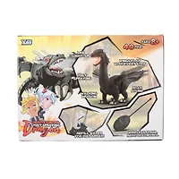 remote control mist spraying dragon toy