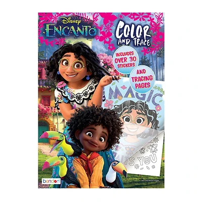 Disney Encanto color & trace activity book