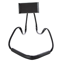 metallic hands-free neck mount for smart phones