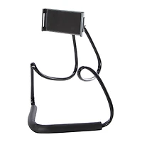 metallic hands-free neck mount for smart phones