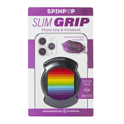 Slim Grip Phone Grip & Kickstand - Rainbow