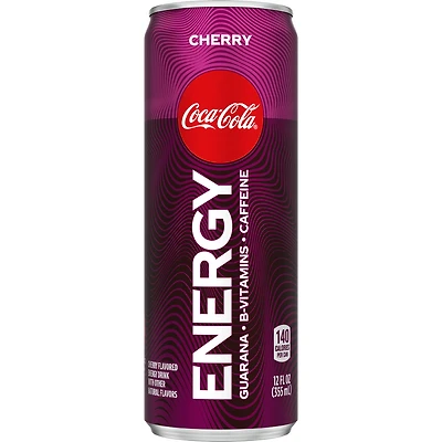 cherry coca-cola® energy 12oz