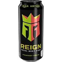 reign™ total body fuel with bcaa, strawberry sublime 16oz