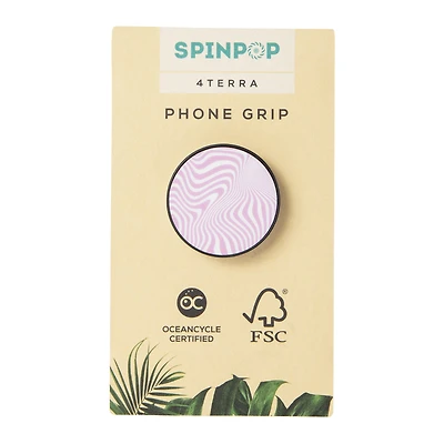 4terra recycled plastic spinpop phone grip & kickstand