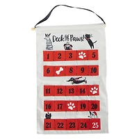 reusable pet advent calendar 18in x 12in
