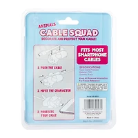 cable squad sunny pals animal cable accessories 3-count