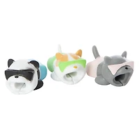 cable squad sunny pals animal cable accessories 3-count