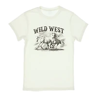 wild west horses graphic tee