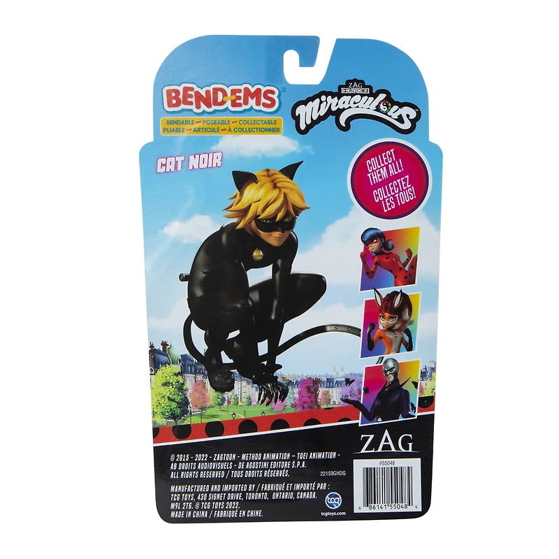 miraculous: tales of ladybug & cat noir™ bend-ems™ action figure