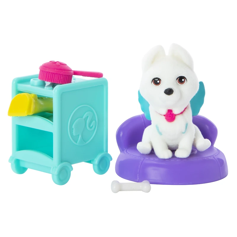 barbie™ pets 6-piece figure & accessories play set