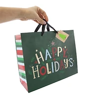 large holiday gift bag 10in x 12in
