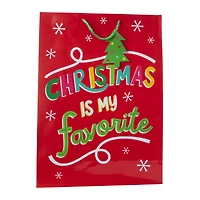 holiday jumbo gift bag 13in x 18in