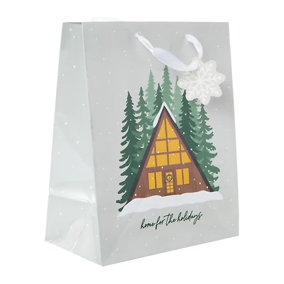 medium holiday gift bag 7in x 9in