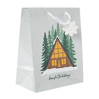 medium holiday gift bag 7in x 9in