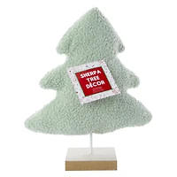 sherpa christmas tree 8.75in x 10.25in