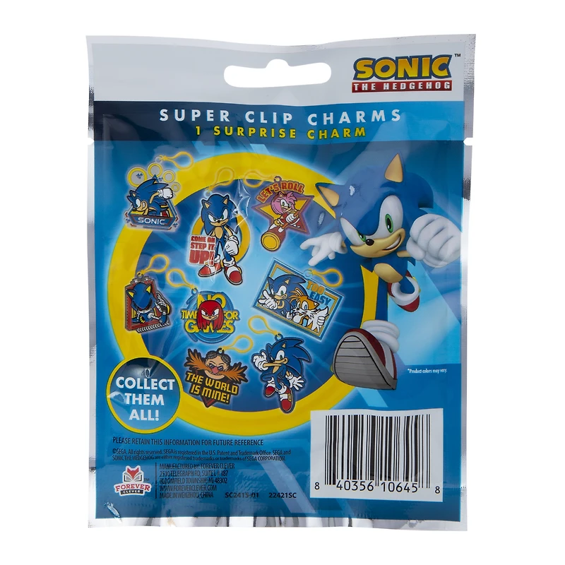 sonic the hedgehog™ super clip charm blind bag