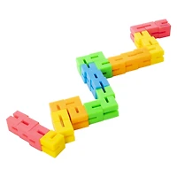 neon twisti cubes fidget toy