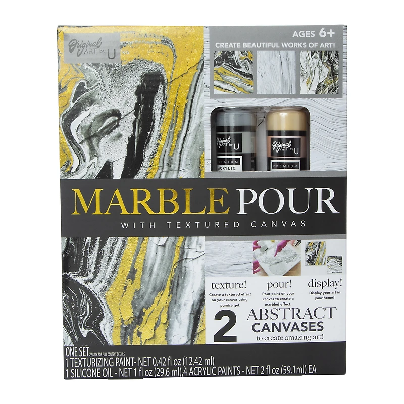 marble pour painting kit