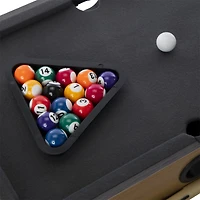 wooden tabletop pool game 20in x 12in