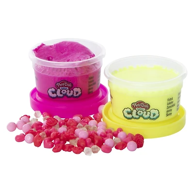 play-doh® slime super cloud satisfying swirls, 2 cans