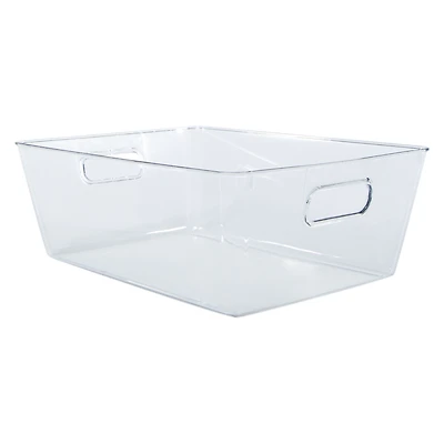 Acrylic Storage Bin, Assorted Sizes