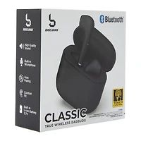 classic bluetooth® earbuds with mic & case