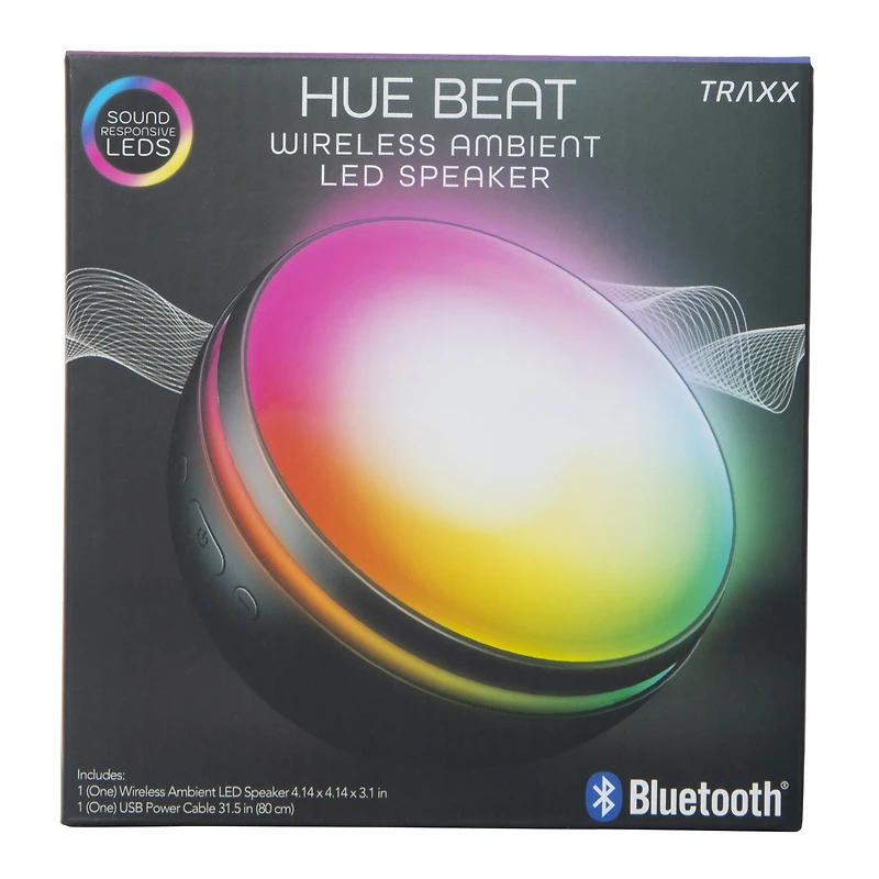 hue beat ambient LED bluetooth® speaker