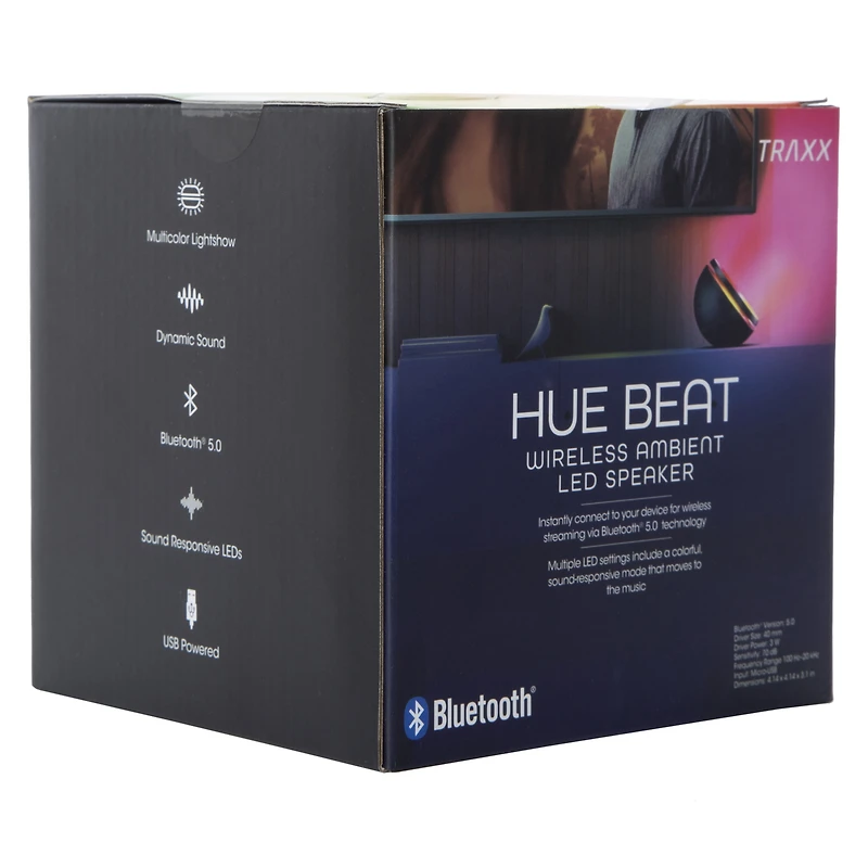 hue beat ambient LED bluetooth® speaker
