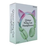 glitter character headband wired headphones