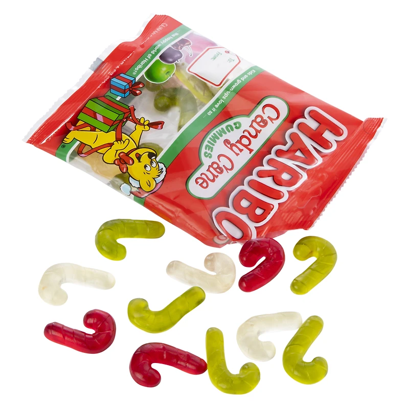 haribo® candy cane holiday gummies 4oz