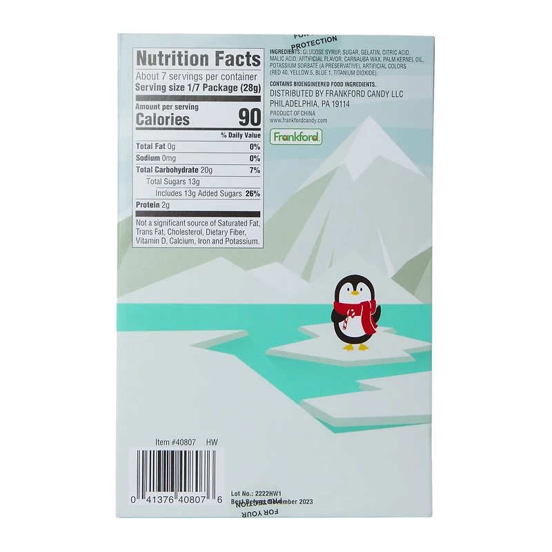 giant gummy penguin 7.05oz