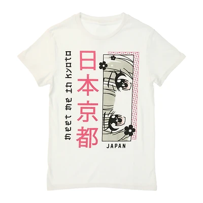 'meet me kyoto’ graphic tee