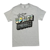 'greetings from the upside down' stranger things™ graphic tee