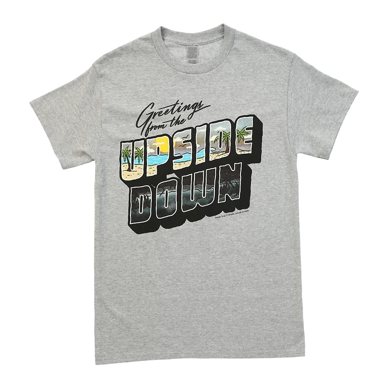 'greetings from the upside down' stranger things™ graphic tee