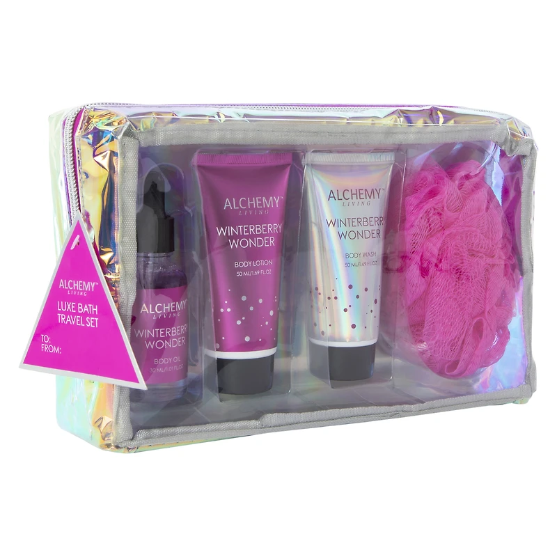 alchemy living™ spa set 4-piece